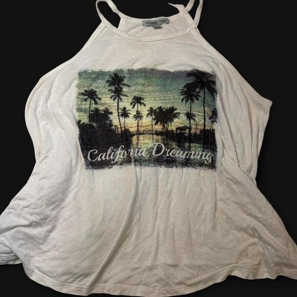 Charlotte Russe Tops - Charlotte-russe Women's White and Cream Vest